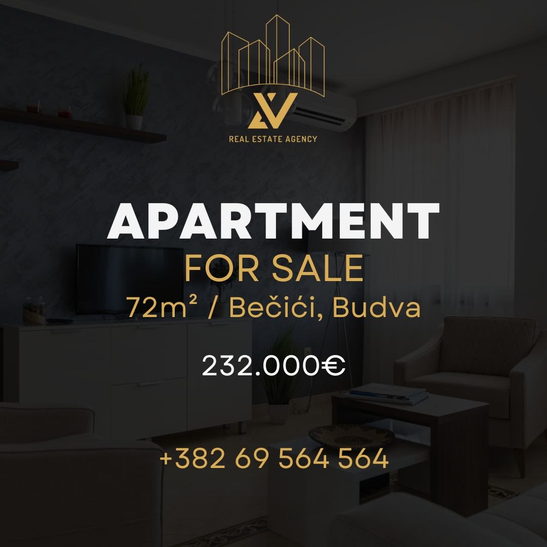 Продаж - Квартира Budva, Bečići