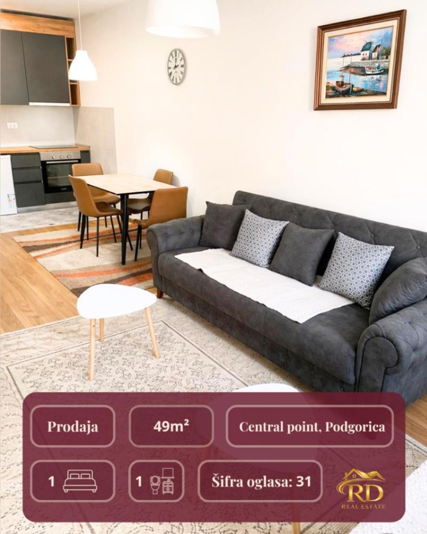 Prodaja - Stan Podgorica, Central Point