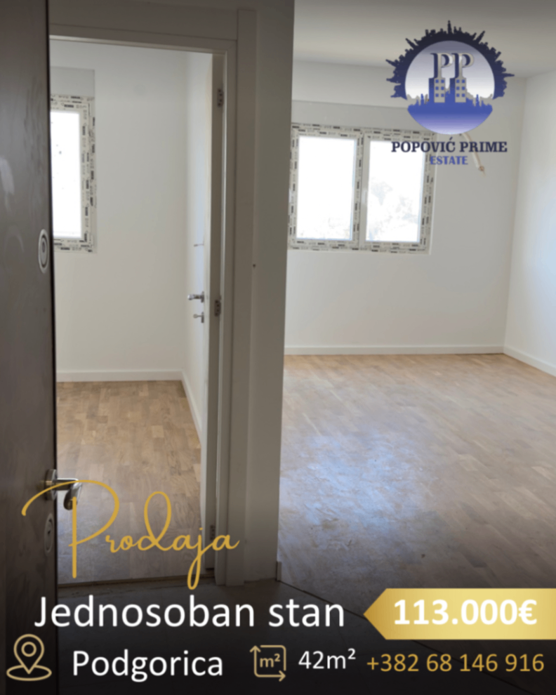 Prodaja - Stan Podgorica, Zabjelo