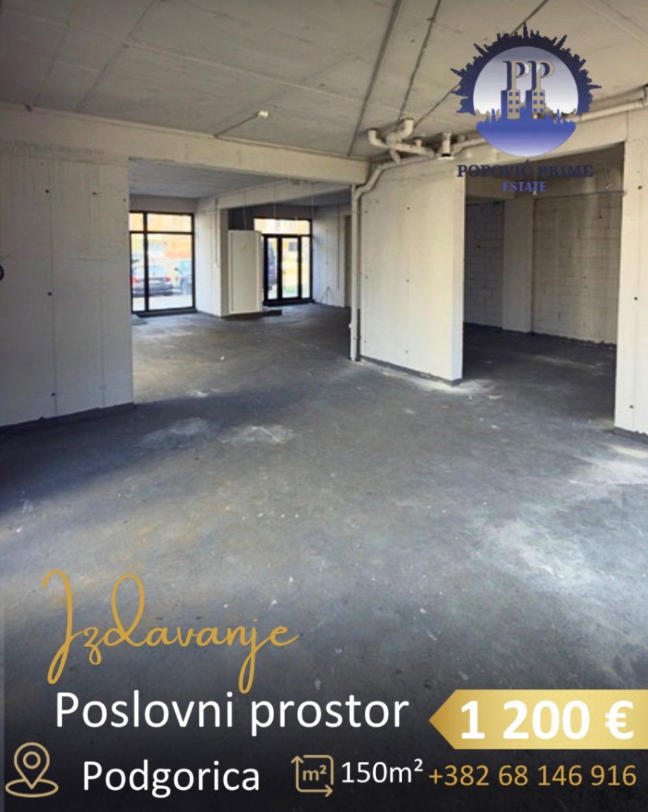 Rent - Office space Podgorica, Stari Aerodrom