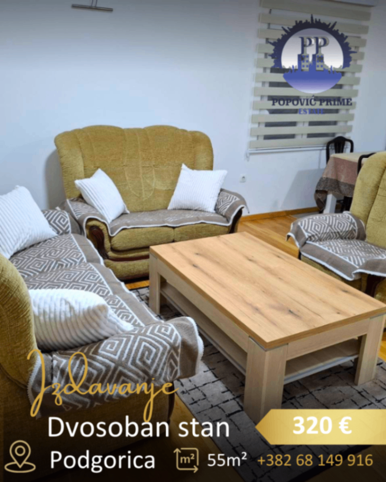 Kiralık - Daire Podgorica, Masline