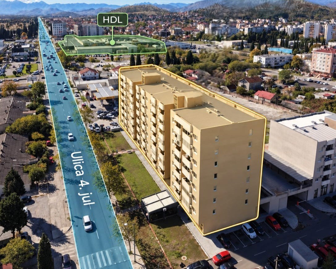 Prodaja - Stan Podgorica, Pobrežje