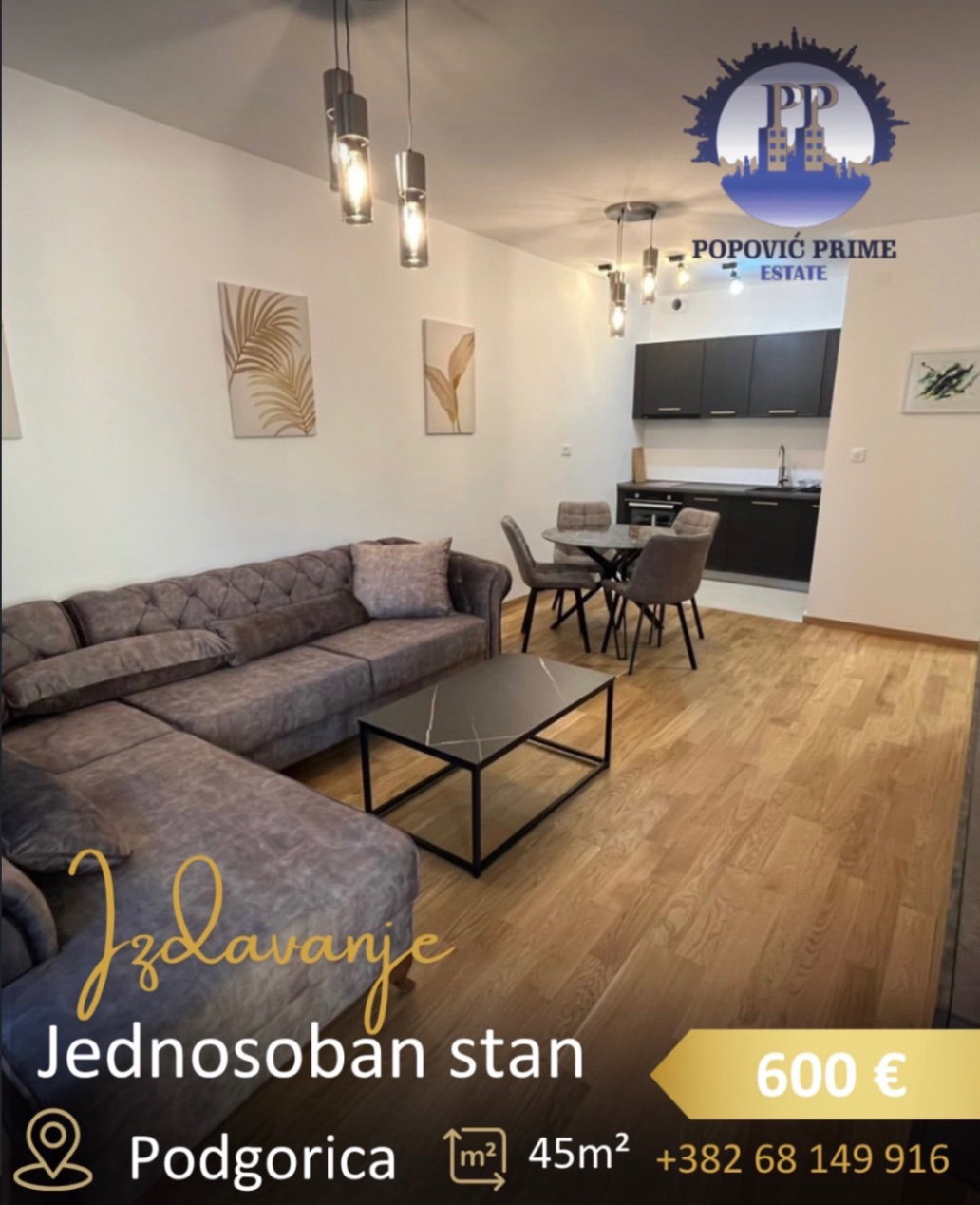Rent - Apartment Podgorica, City Kvart