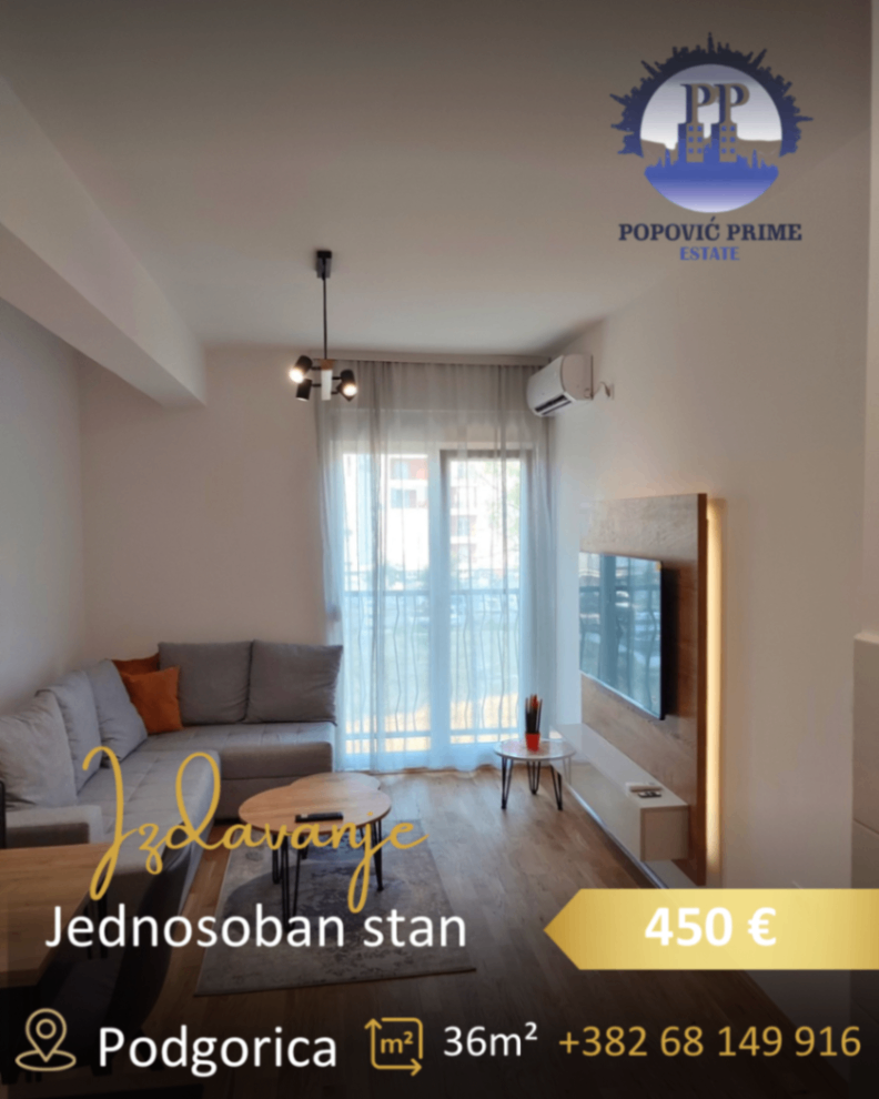 Izdavanje - Stan Podgorica, Stari Aerodrom