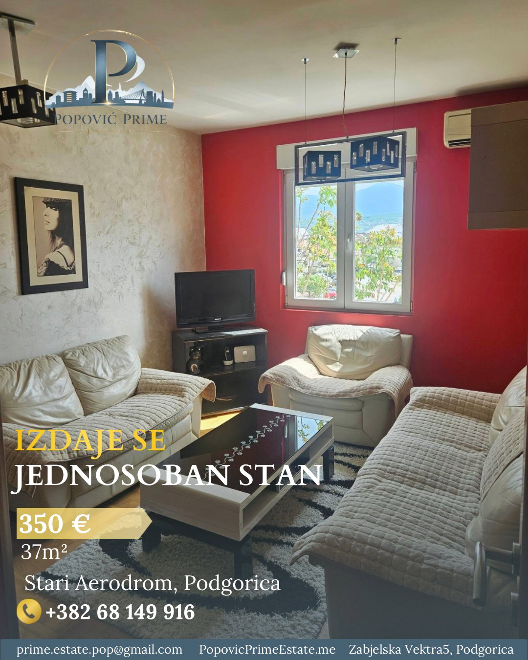 Izdavanje - Stan Podgorica, Stari Aerodrom