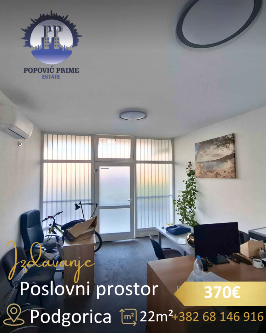 Rent - Office space Podgorica, Stari Aerodrom