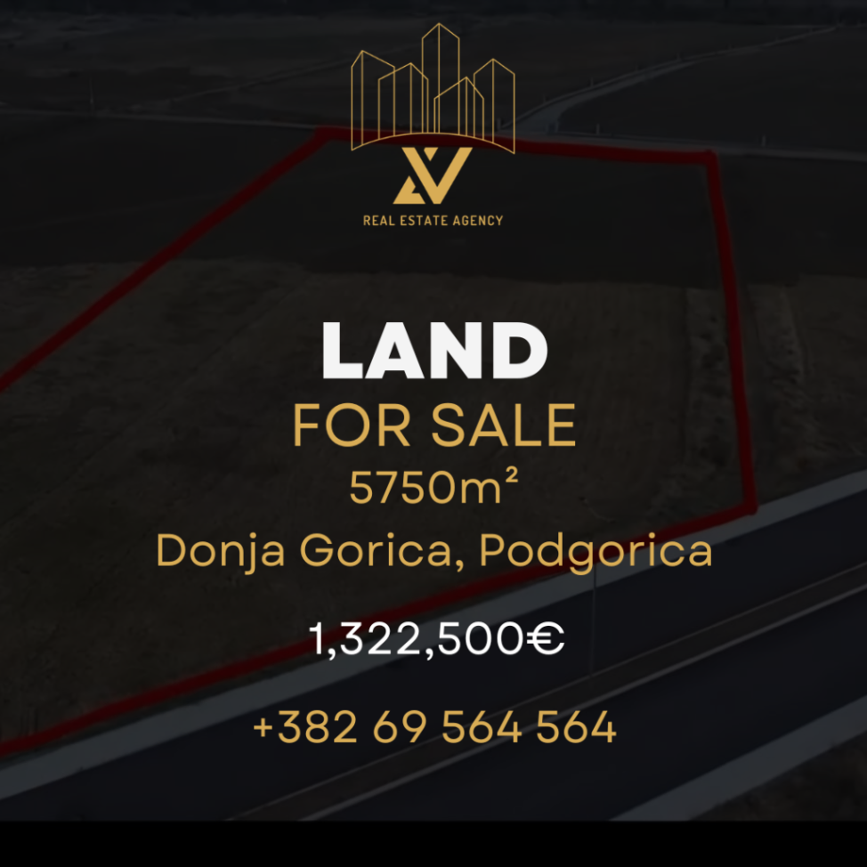 Prodaja - Zemljište Podgorica, Donja Gorica