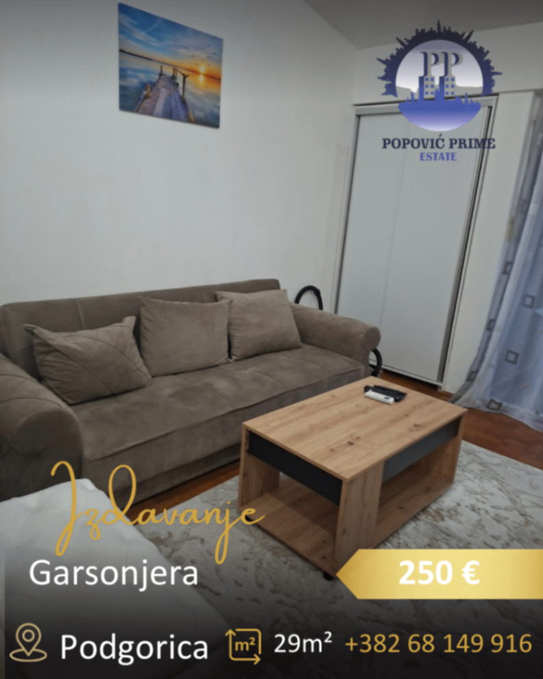 Rent - Apartment Podgorica, Krivi Most