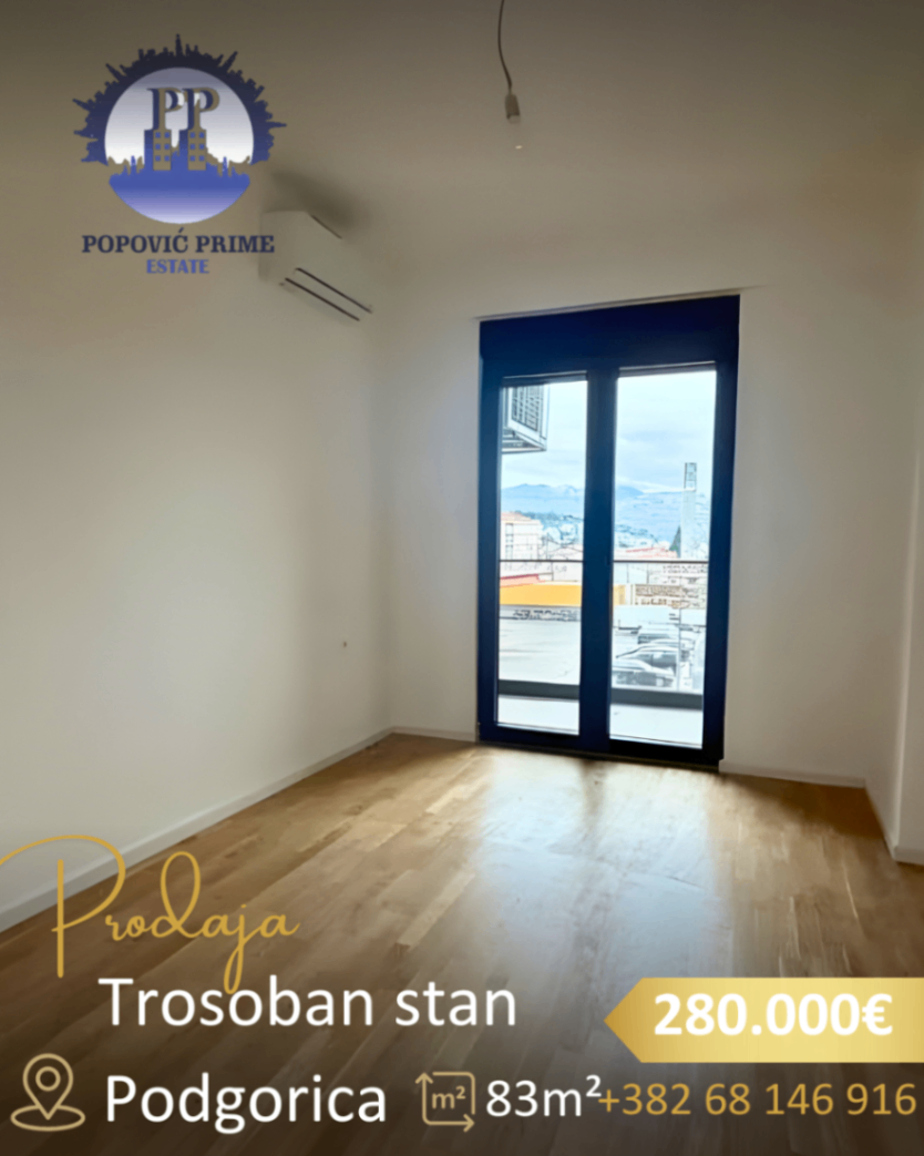 Продаж - Квартира Podgorica, Stari Aerodrom