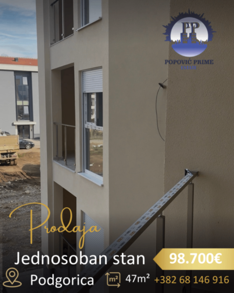 Продаж - Квартира Podgorica, Zabjelo