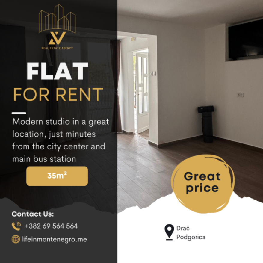 Rent - Apartment Podgorica, Drac