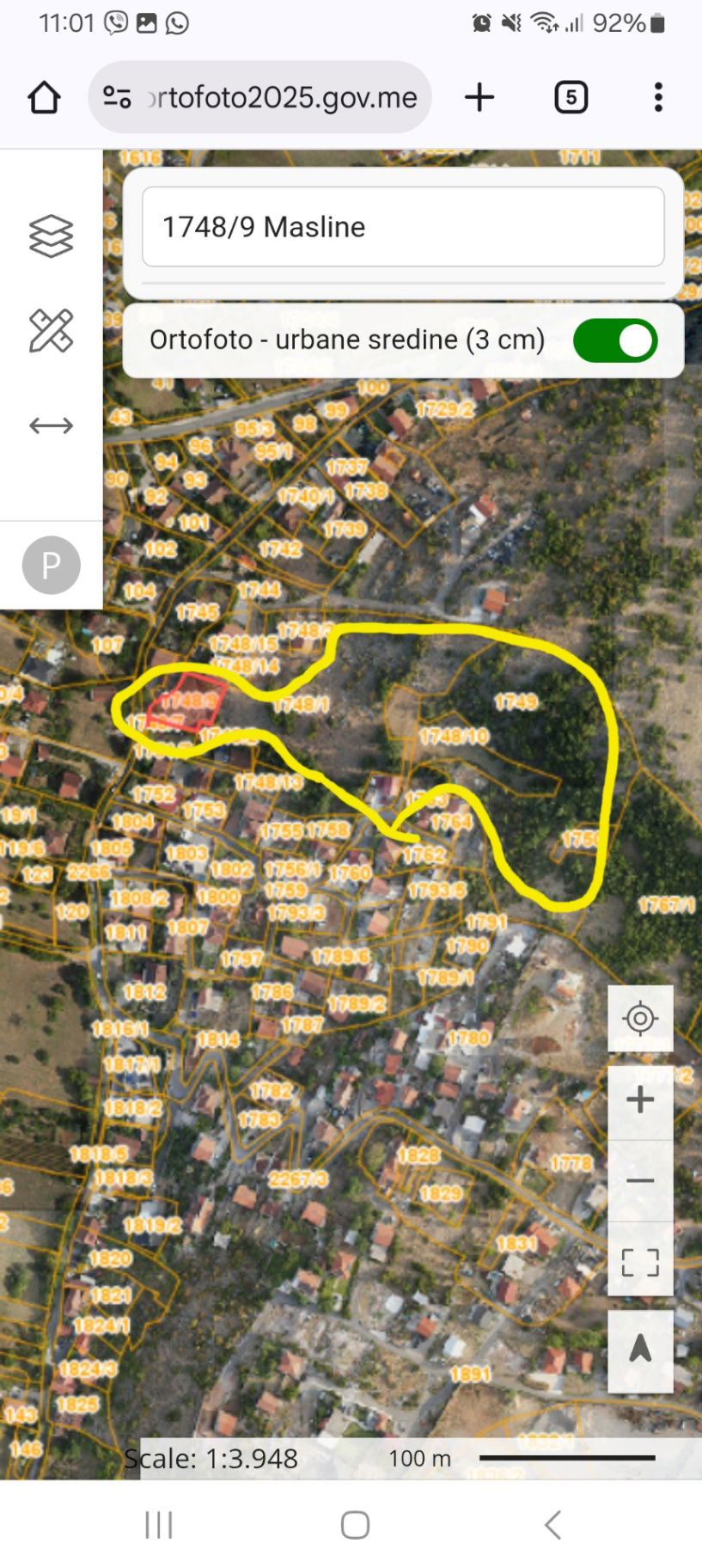 Продаж - Земля Podgorica, Masline