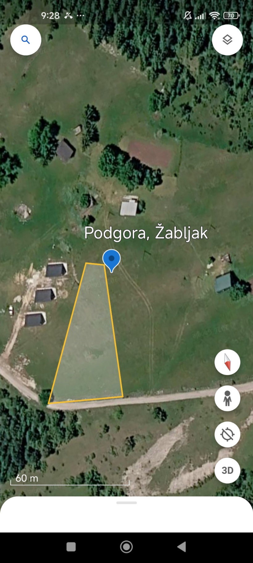 Sale - Land Žabljak, Podgora