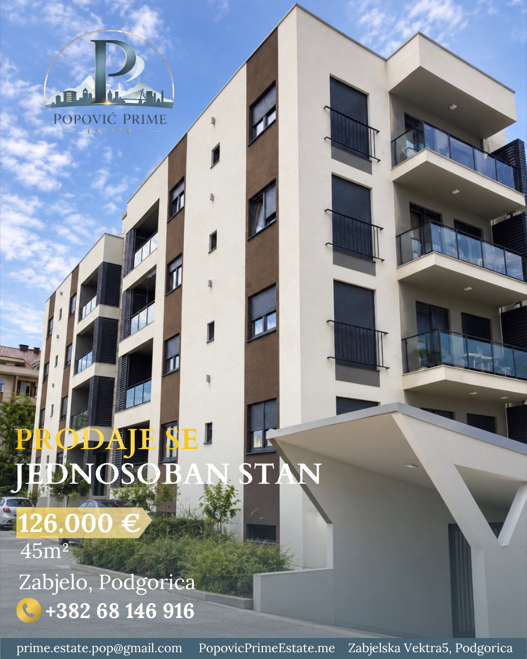 Sale - Apartment Podgorica, Zabjelo