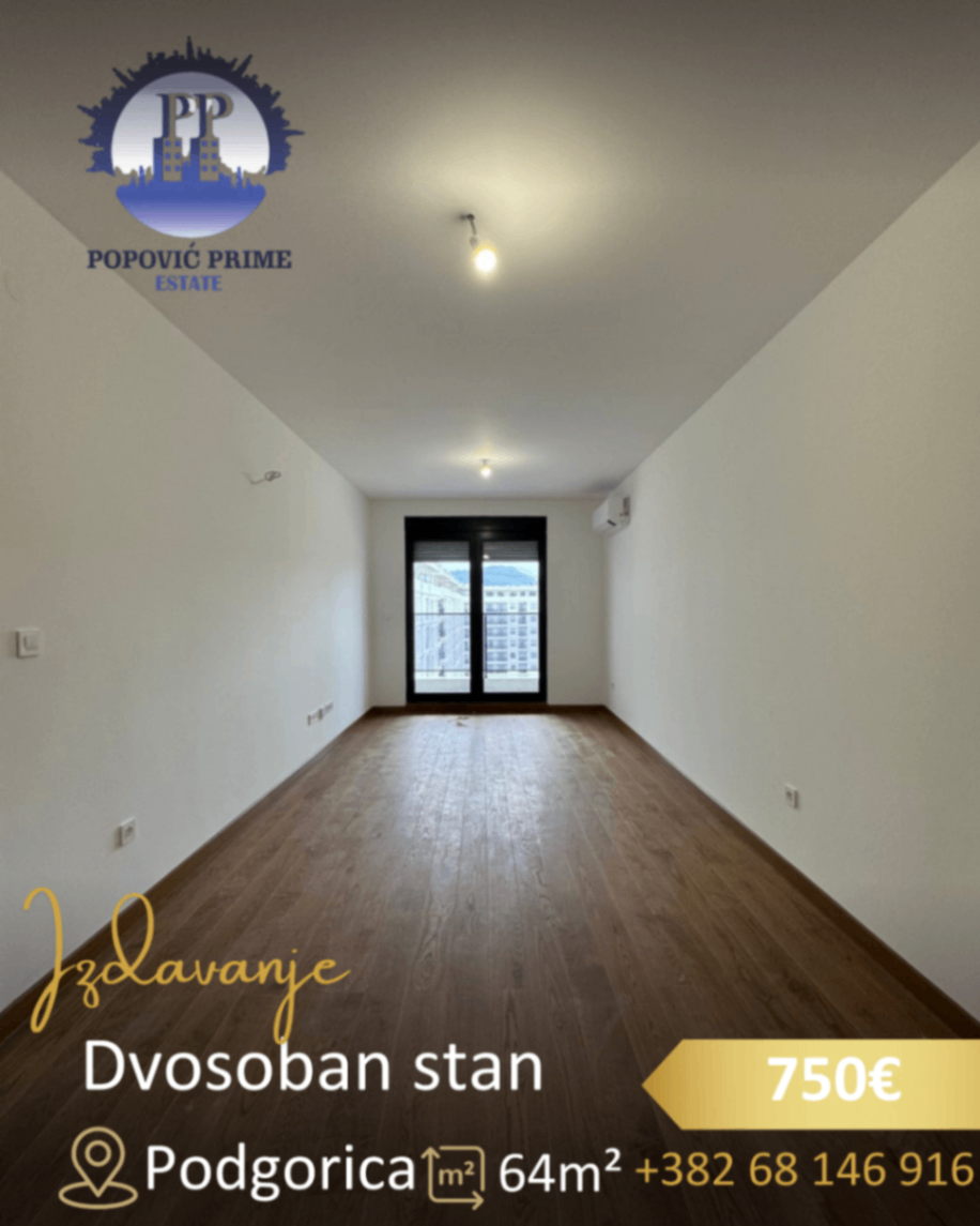 Izdavanje - Stan Podgorica, Tološka šuma