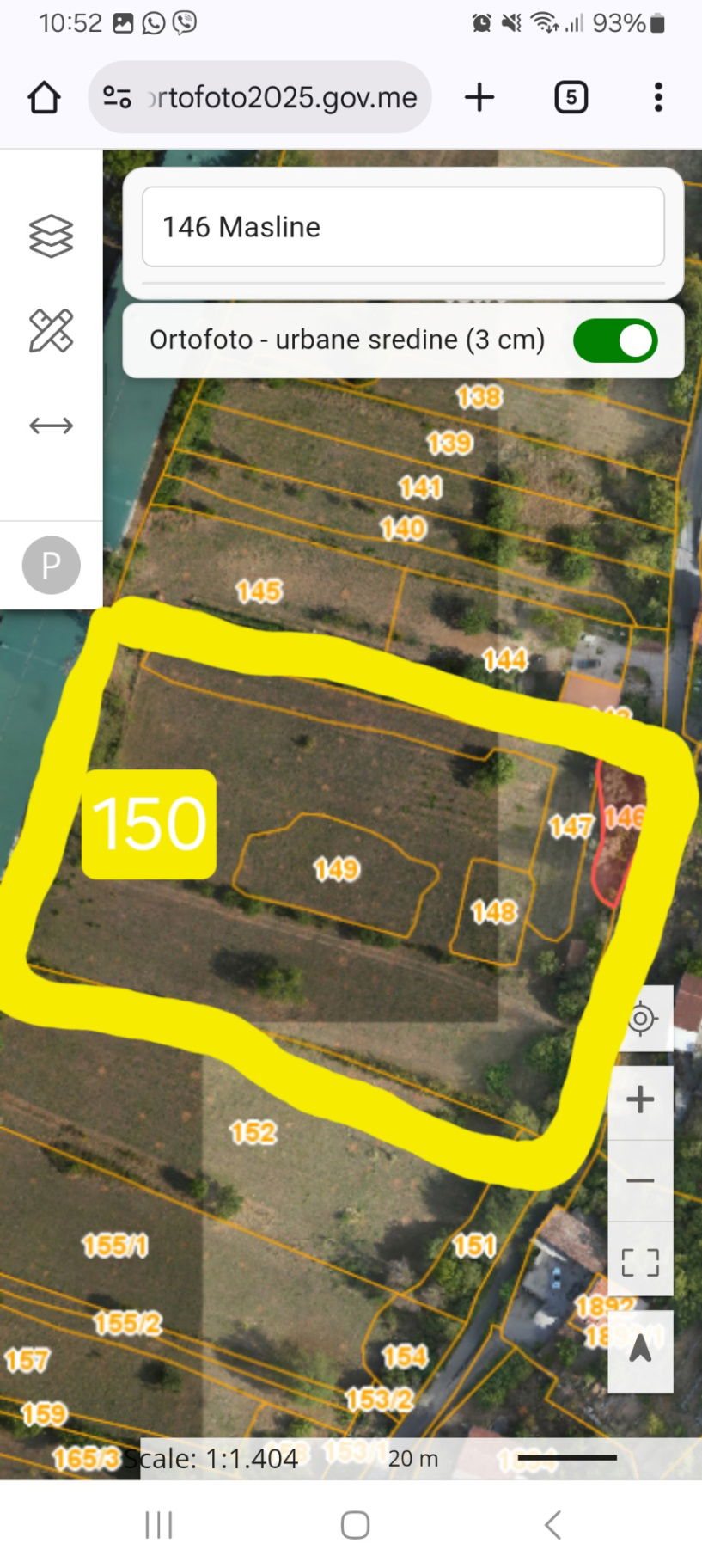 Sale - Land Podgorica, Masline