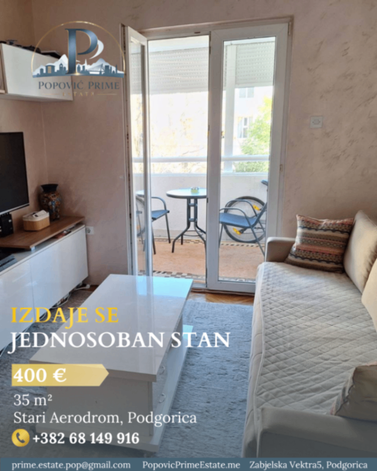 Kiralık - Daire Podgorica, Stari Aerodrom