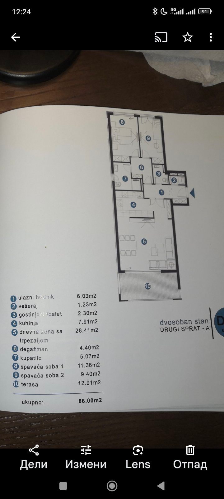 Sale - Apartment Podgorica, Zagorič