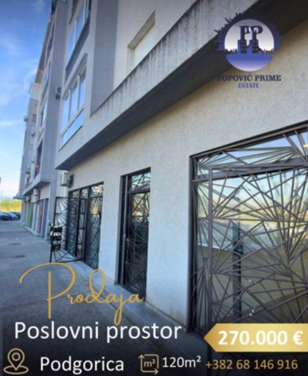 Sale - Office space Podgorica, Stari Aerodrom