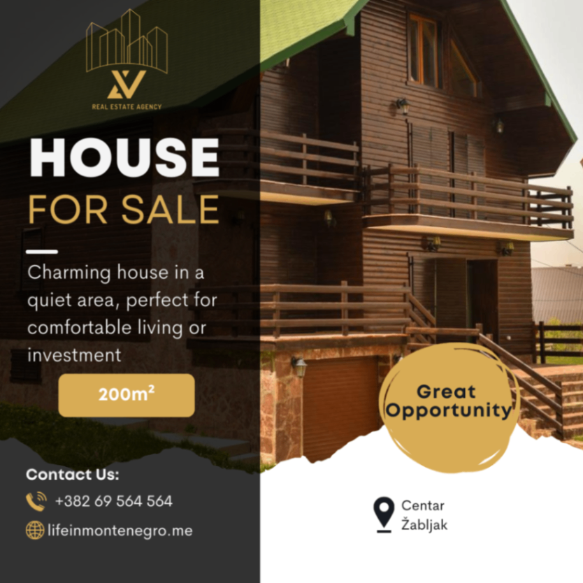 Prodaja - Kuća Žabljak, Centar