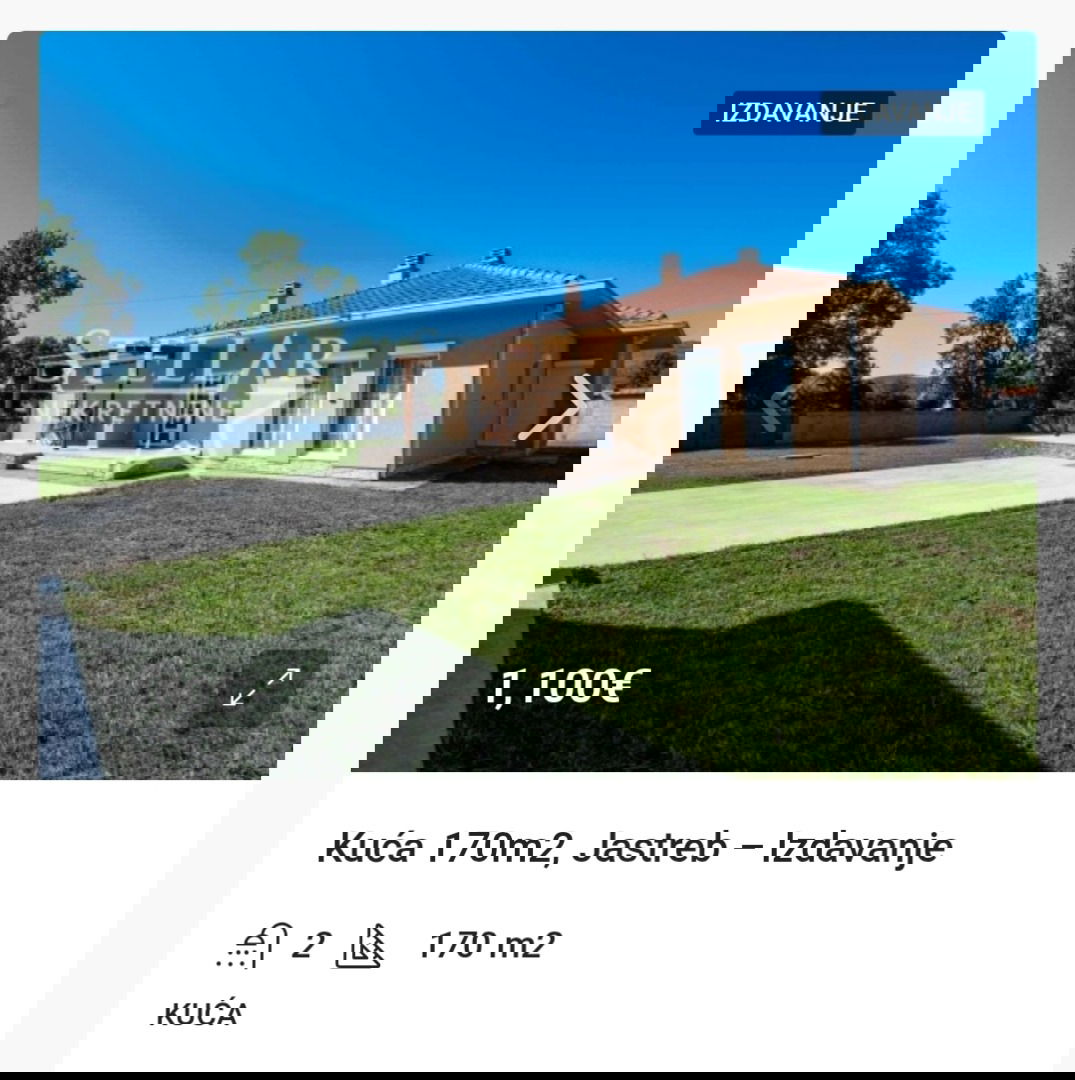 Оренда - Будинок Danilovgrad, Jastreb