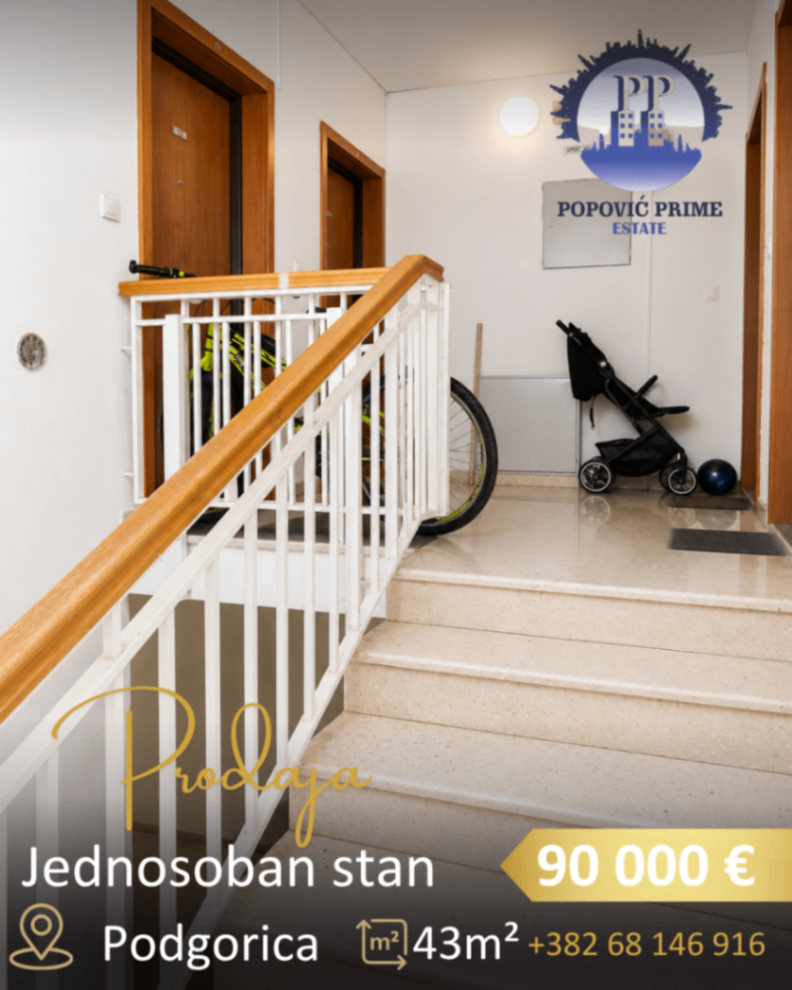 Prodaja - Stan Podgorica, Stari Aerodrom