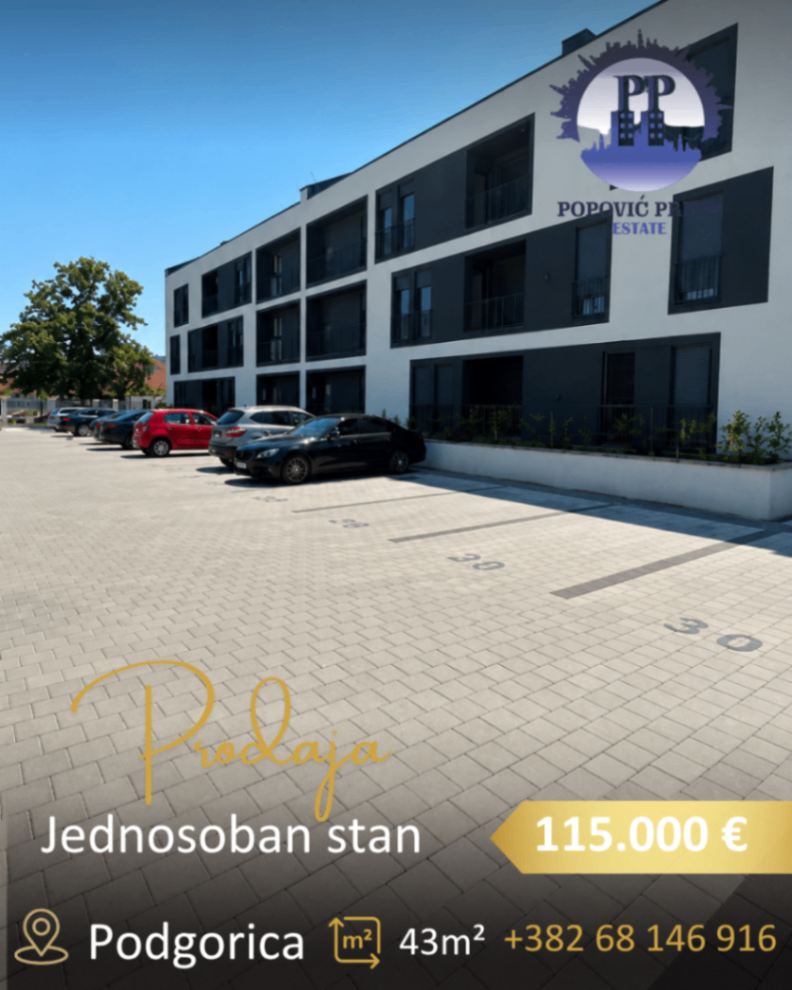 Продаж - Квартира Podgorica, Zabjelo