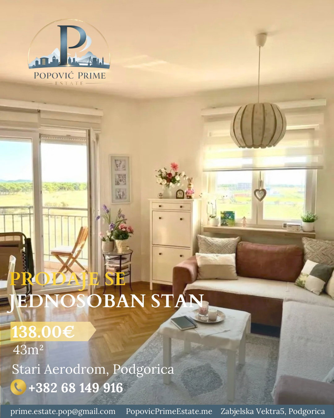 Sale - Apartment Podgorica, Stari Aerodrom