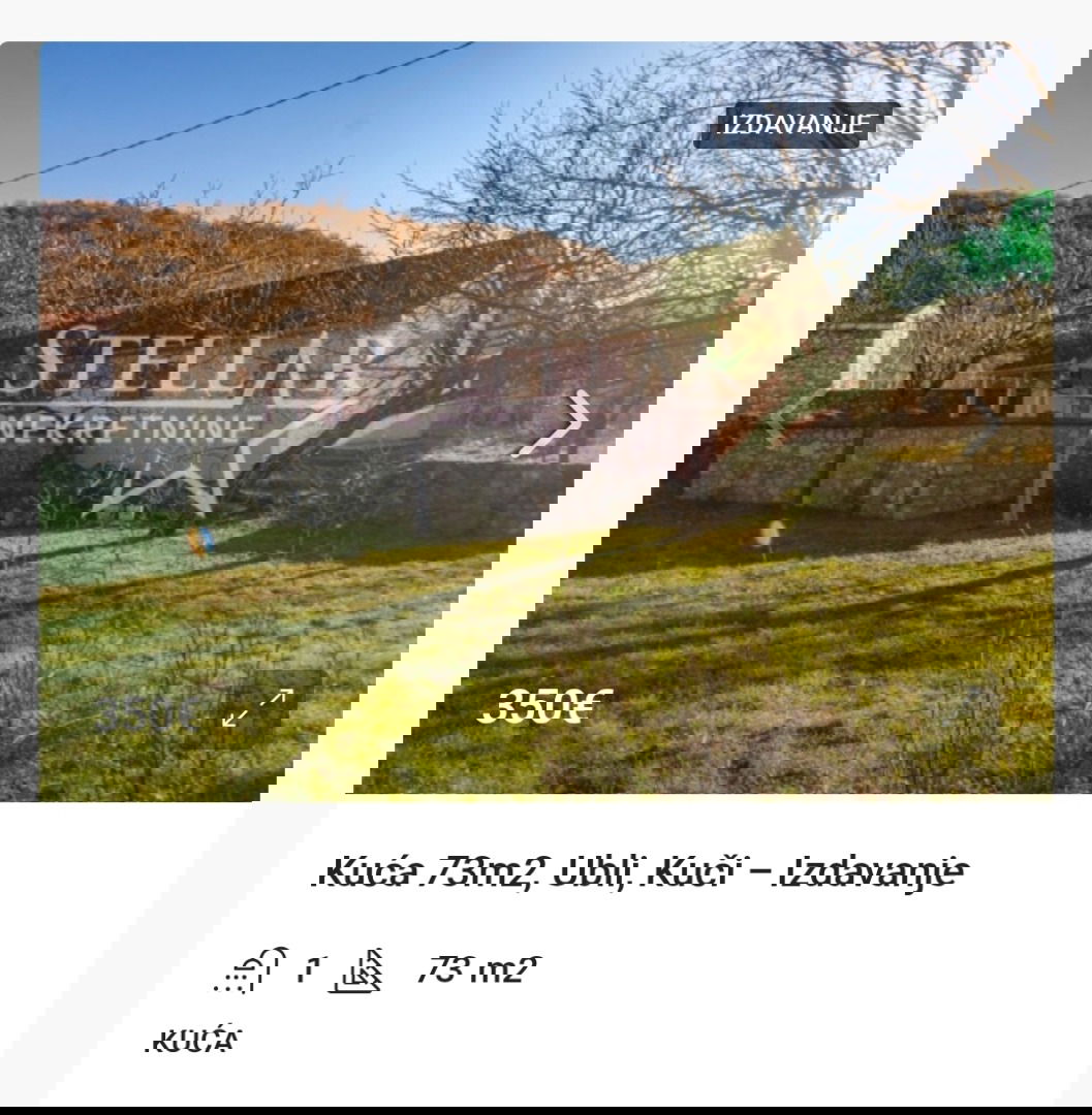 Izdavanje - Kuća Podgorica, Kuči