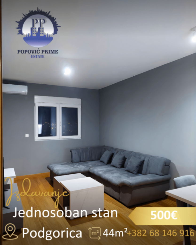 Izdavanje - Stan Podgorica, New City