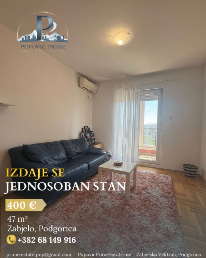 Kiralık - Daire Podgorica, Zabjelo