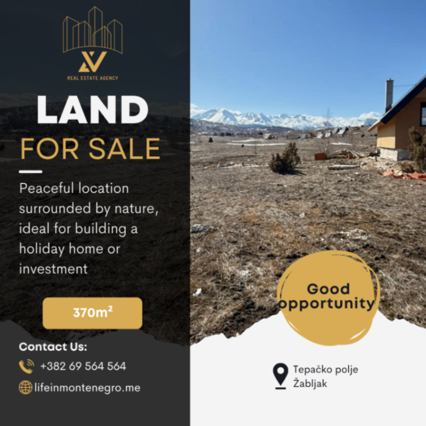 Продажа - Земля Žabljak, Tepačko polje