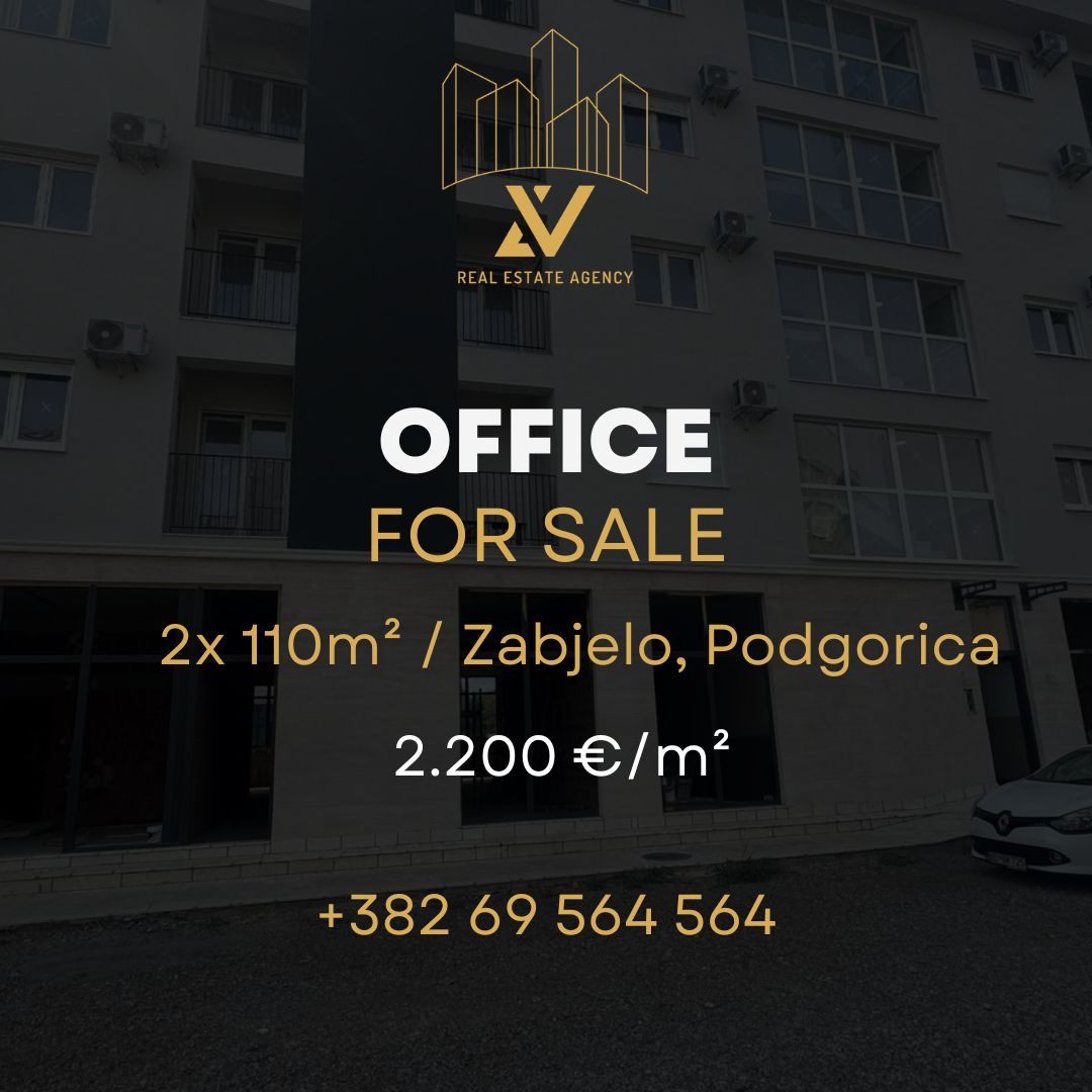 Продажа - Офисное помещение Podgorica, Zabjelo