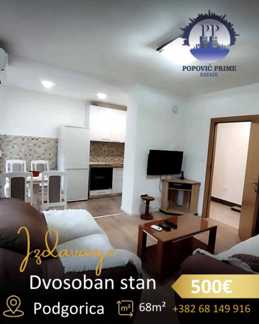 Kiralık - Daire Podgorica, Drač