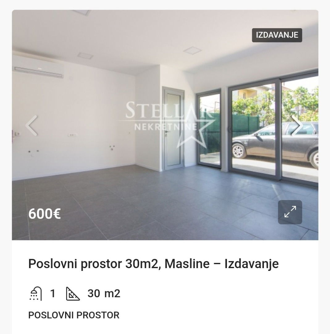 Rent - Office space Podgorica, Masline