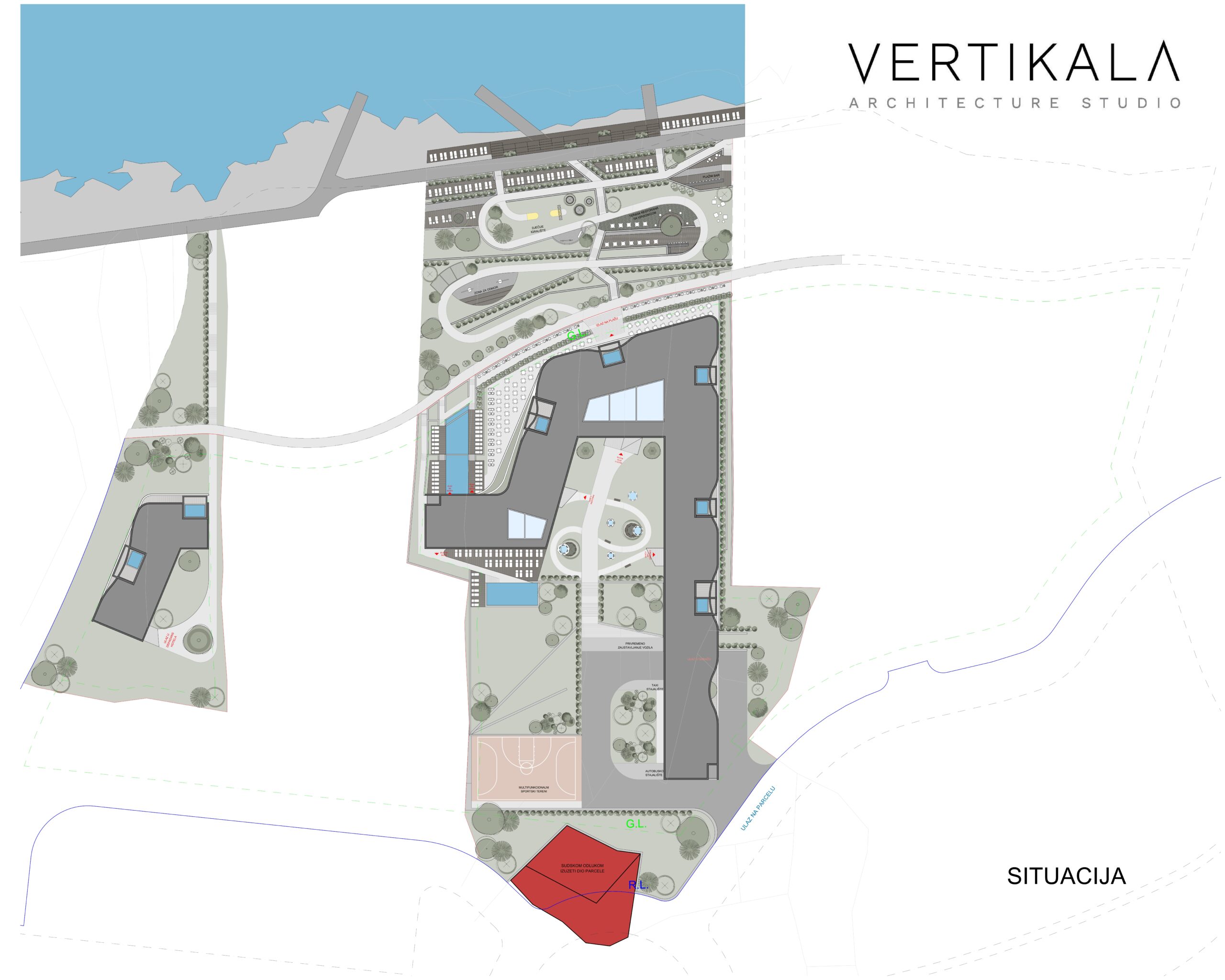 Продаж - Земля Tivat, Luštica