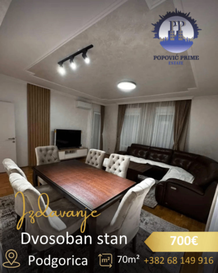 Rent - Apartment Podgorica, City Kvart
