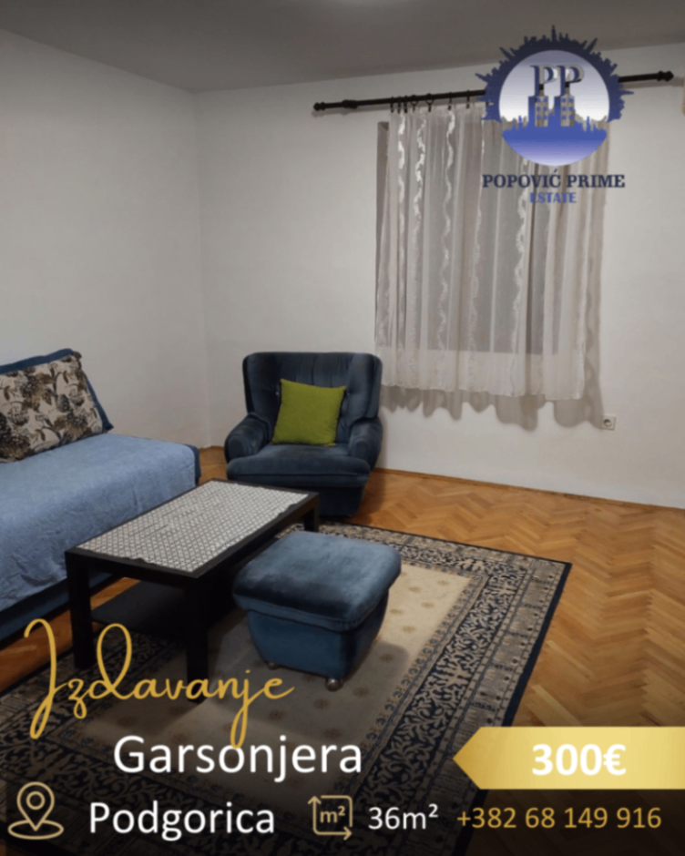 Izdavanje - Stan Podgorica, Lepa Kata