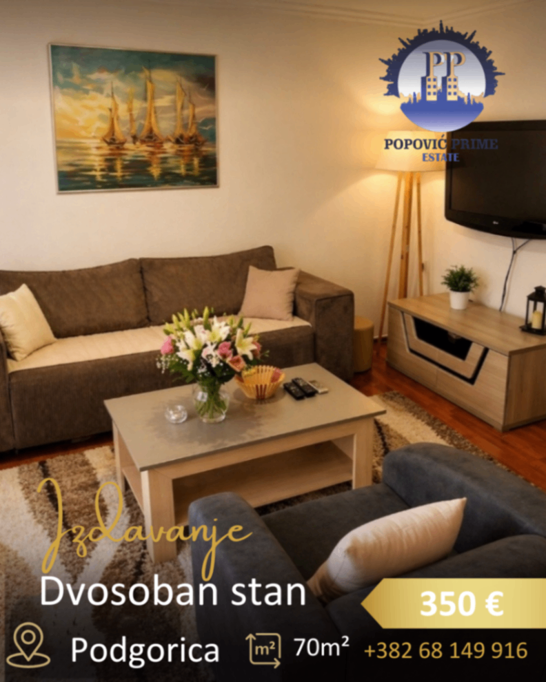 Rent - Apartment Podgorica, Gornja Gorica