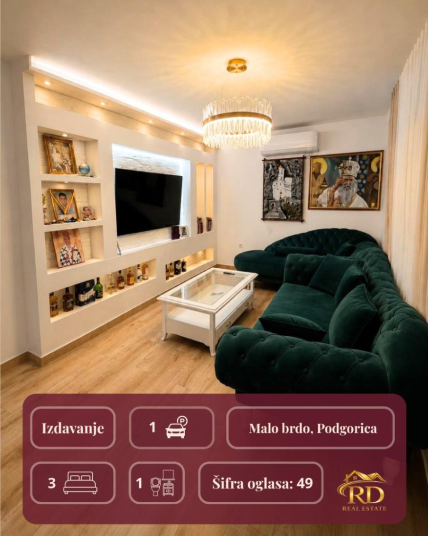 Kiralık - Daire Podgorica, Malo Brdo