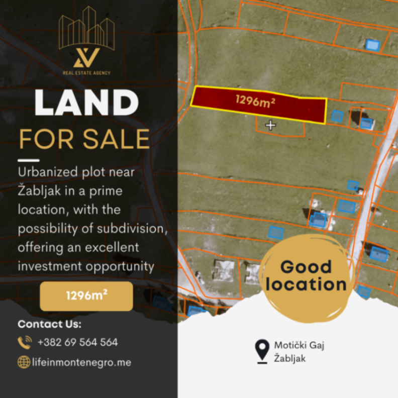 Sale - Land Žabljak, Motički gaj