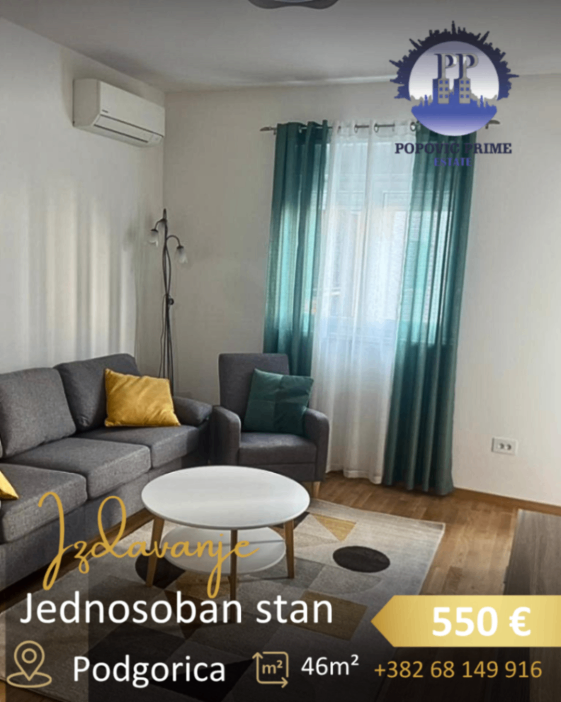 Rent - Apartment Podgorica, Stari Aerodrom