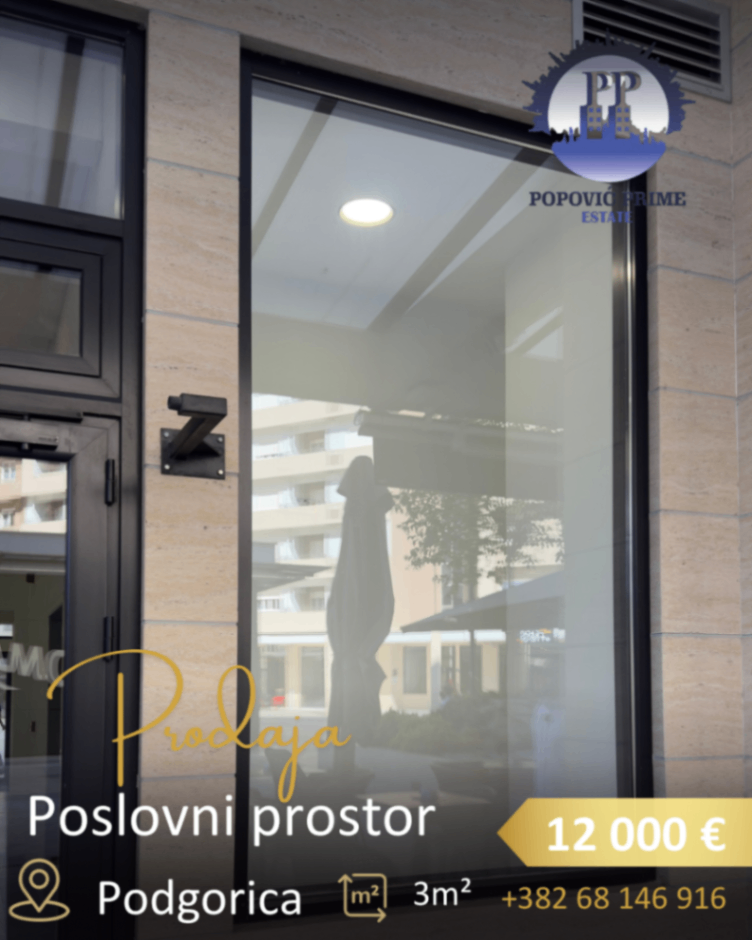 Prodaja - Poslovni prostor Podgorica, Central Point