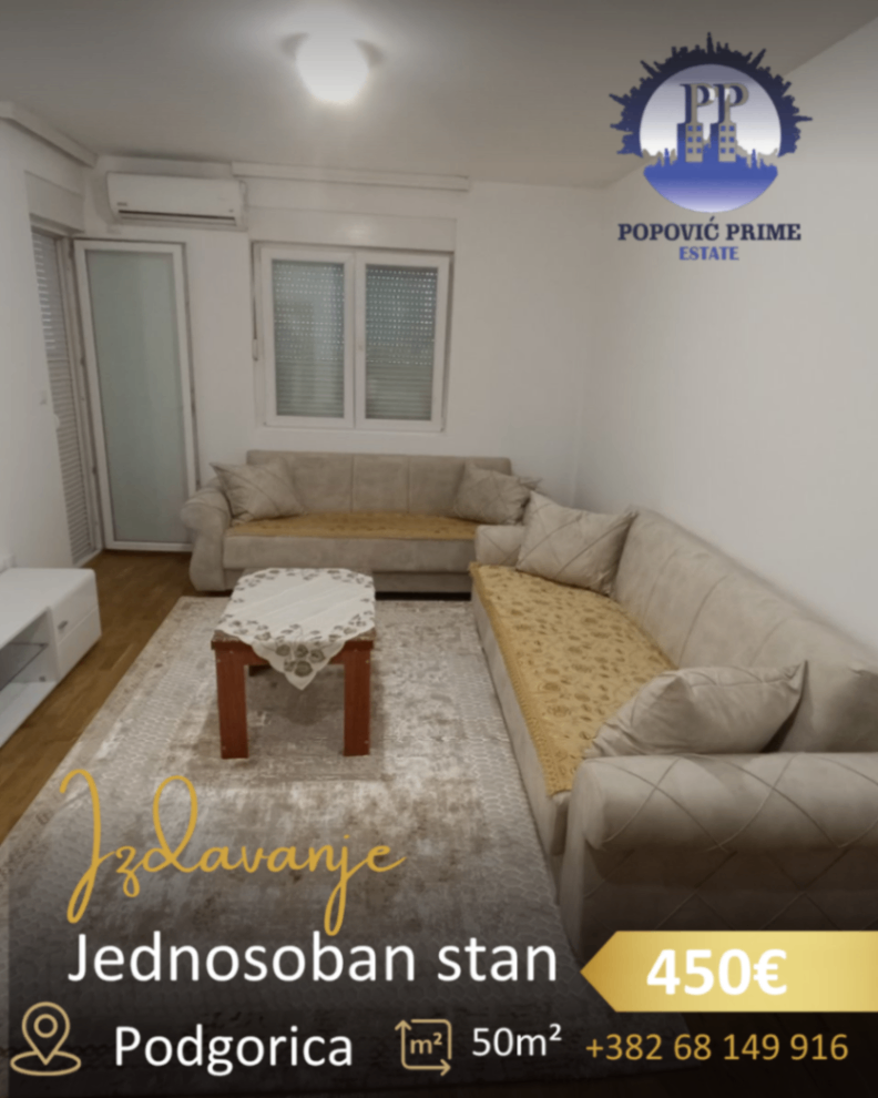 Rent - Apartment Podgorica, Stari Aerodrom