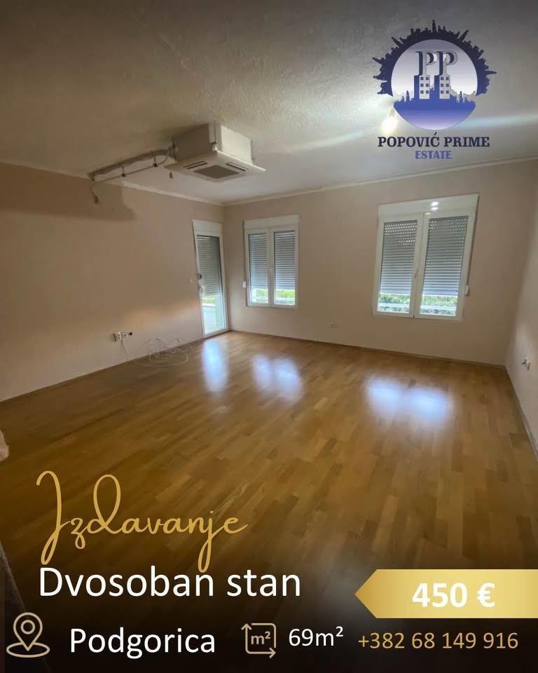 Izdavanje - Stan Podgorica, Zabjelo