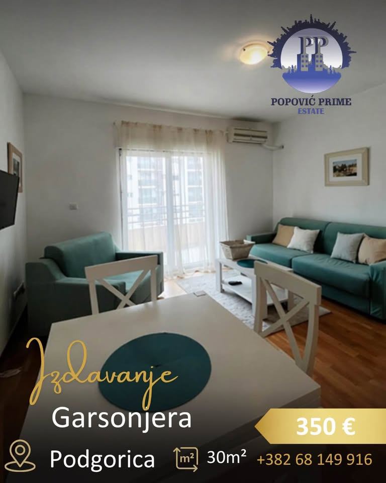 Izdavanje - Stan Podgorica, City Kvart