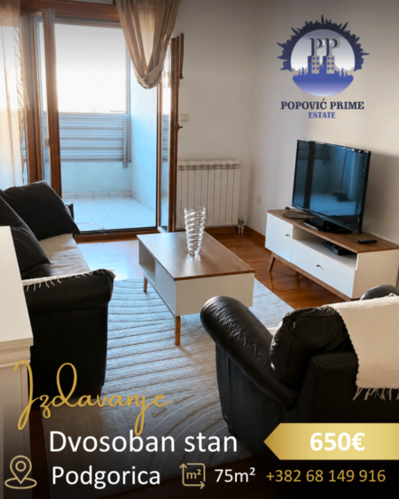 Kiralık - Daire Podgorica, Blok 5