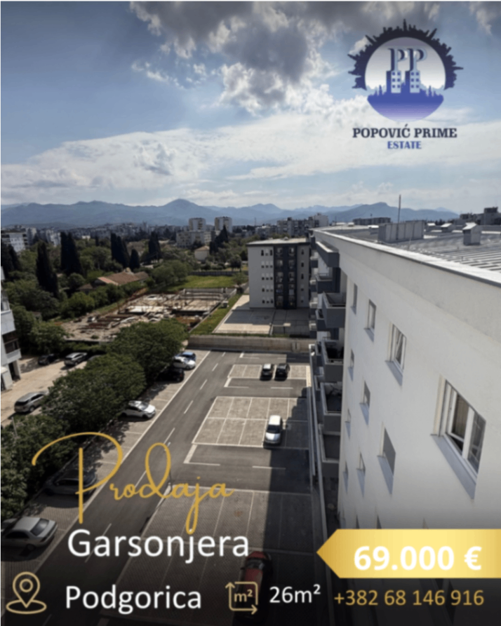Satılık - Daire Podgorica, Zabjelo
