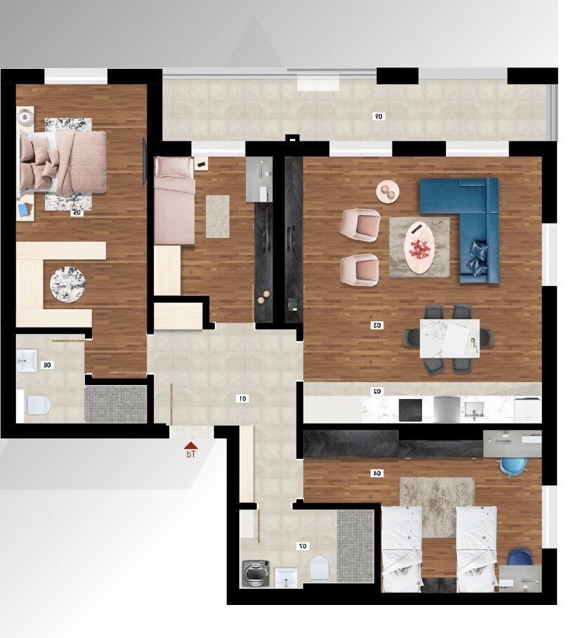 Sale - Apartment Podgorica, Stari Aerodrom