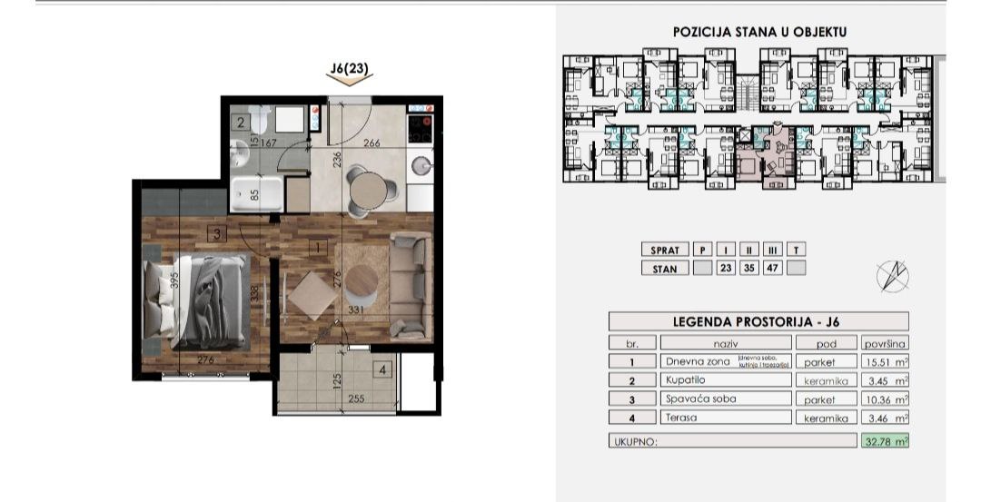 Продаж - Квартира Podgorica, Podgorica